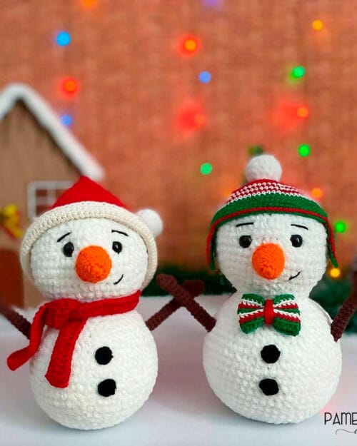 Receita de Amigurumi Boneco de Neve PIPO - Imagem 2