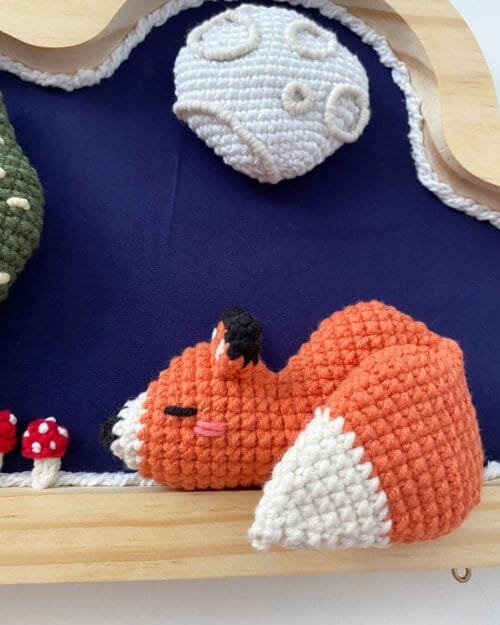 Receita de Amigurumi Porta Maternidade Raposa - Imagem 2