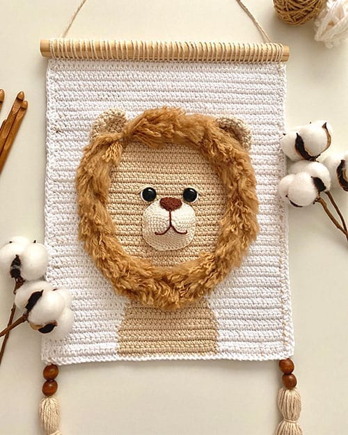 Receita de Amigurumi Flâmula Leão