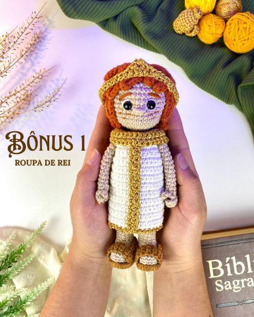 E-book Completo Davi e Golias Amigurumi - Imagem 4