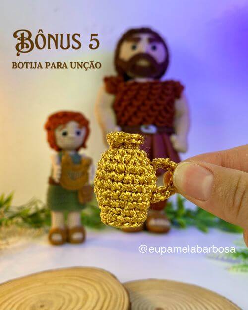 E-book Completo Davi e Golias Amigurumi - Imagem 8