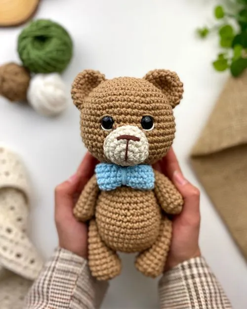 Receita de Amigurumi Ursinho